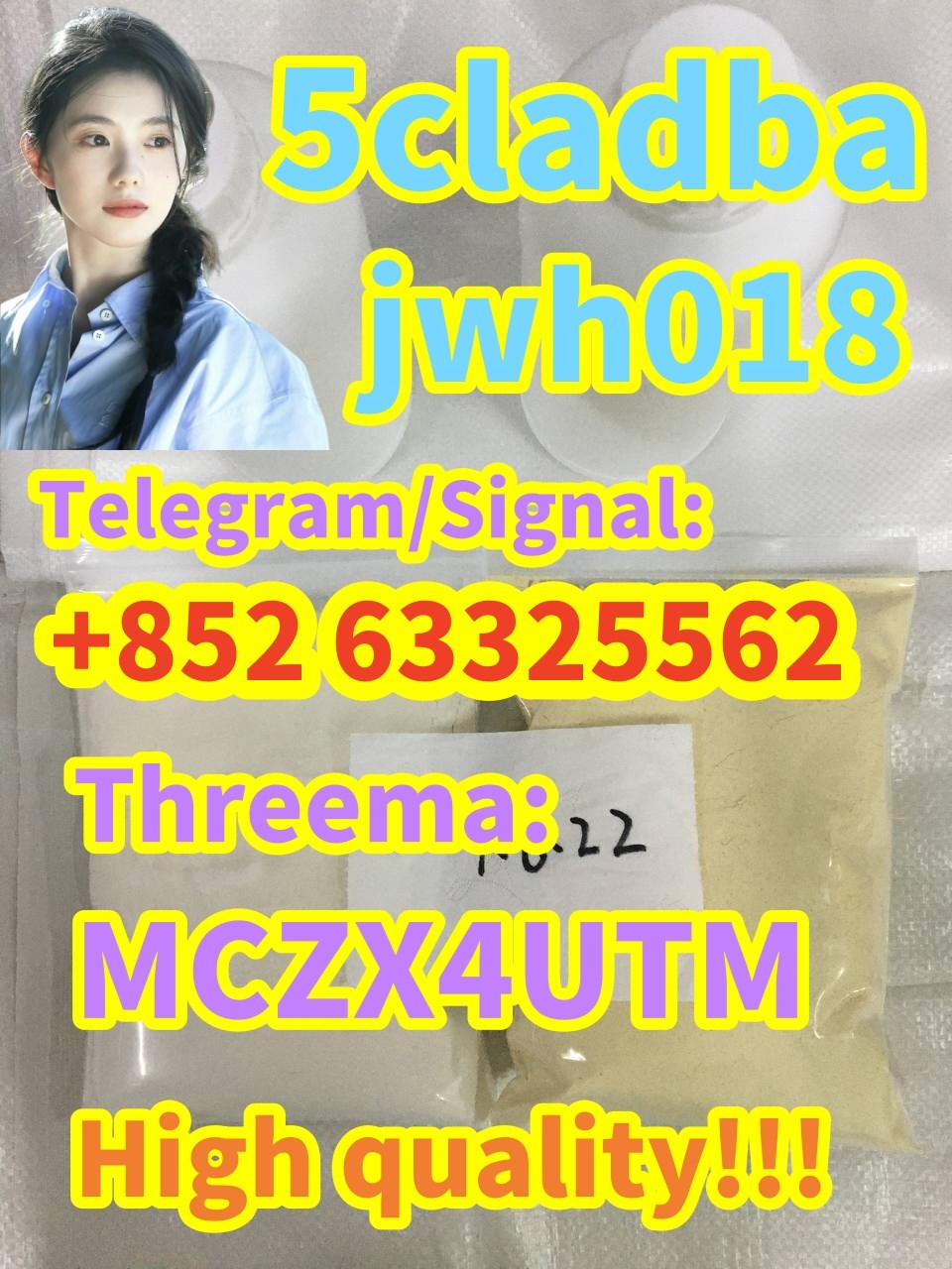 Strong 5cladba raw materials 5CL-ADB precursor powder supplier